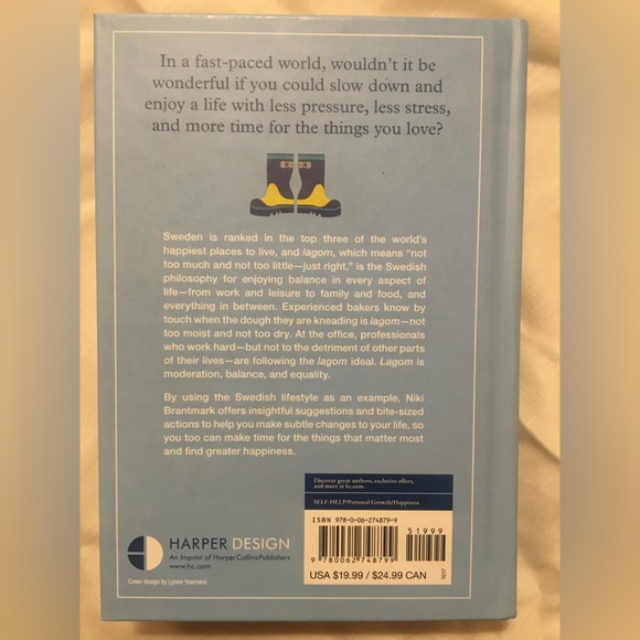 Lagom: Not Too Little, Not Too Much Book - Picture 3 of 3